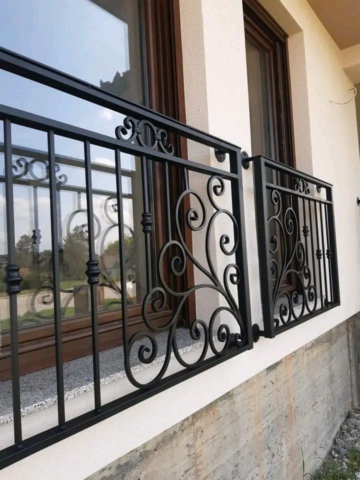 Steel railing fabrication