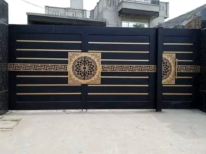 Custom steel gate project